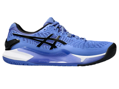 Giày Pickleball Gel - Resolution 9 Black / Sapphire (Cho Nam)