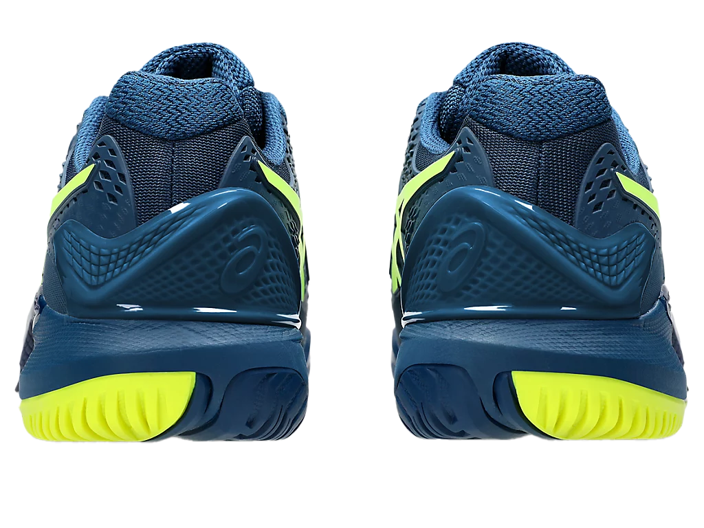Pickleball Gel Shoes - Resolution 9 Mako Blue / Safety Yellow (Unisex)