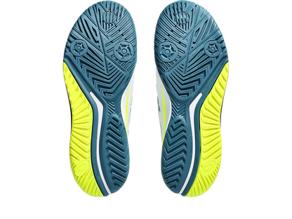 Pickleball Gel Shoes - Resolution 9 White / Restful Teal (For Men)