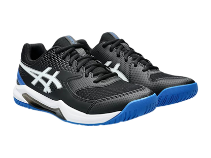 Giày Pickleball Asics Gel-Dedicate 8 Black / Tuna Blue