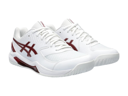 Giày Pickleball Asics Gel-Dedicate 8 White / Antique Red
