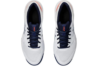 Pickleball Shoes Asics Gel-Dedicate 8 White / Blue Expanse