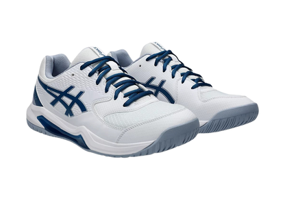 Giày Pickleball Asics Gel-Dedicate 8 White / Mako Blue