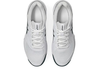 Pickleball Shoes Asics Gel-Dedicate 8 White / Saxon Green