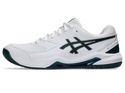 Pickleball Shoes Asics Gel-Dedicate 8 White / Saxon Green