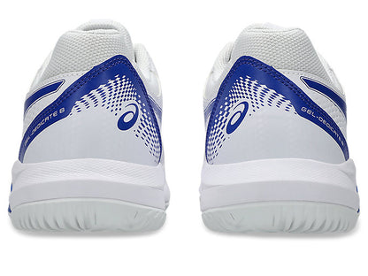 Pickleball Shoes Asics Gel-Dedicate 8 White / Dark Cobalt