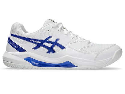Pickleball Shoes Asics Gel-Dedicate 8 White / Dark Cobalt