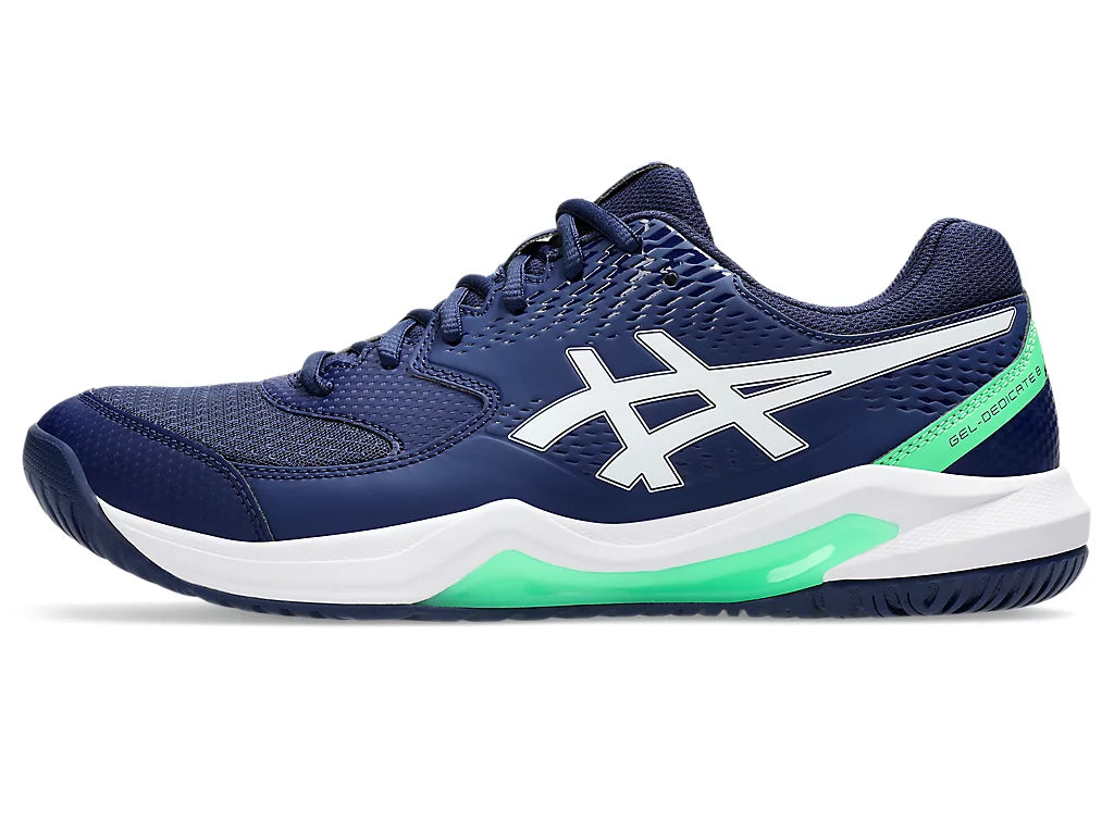 Pickleball Shoes Asics Gel-Dedicate 8 Blue Expense / White (For Men)