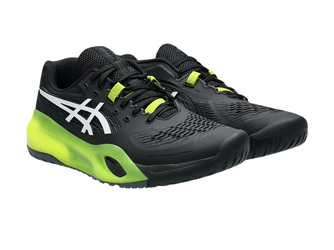 Asics Gel-Resolution X Black/White Pickleball Shoes