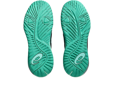 Asics Gel-Resolution X Pickleball Shoes | Black / Aurora Green