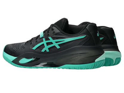 Giày Pickleball Asics Gel-Resolution X | Black / Aurora Green