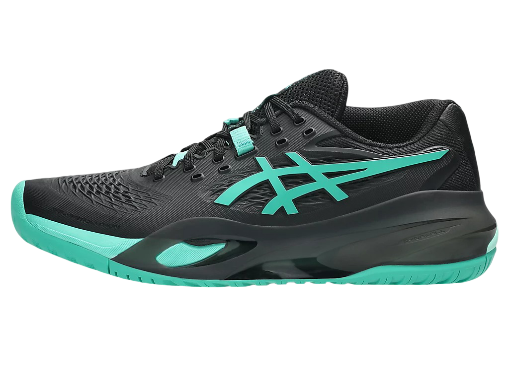 Giày Pickleball Asics Gel-Resolution X | Black / Aurora Green