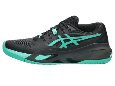 Asics Gel-Resolution X Pickleball Shoes | Black / Aurora Green