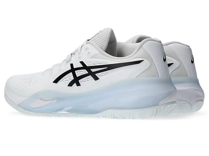 Asics Gel-Resolution X White/Black Pickleball Shoes