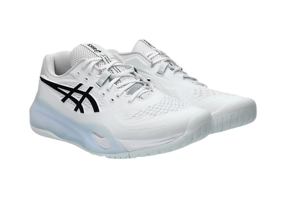 Asics Gel-Resolution X White/Black Pickleball Shoes
