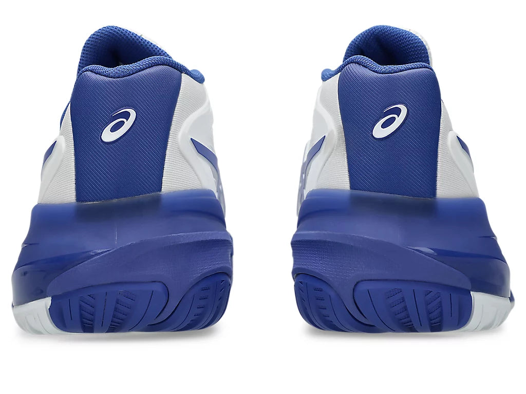 Asics Gel-Resolution X White/Dark Cobalt Pickleball Shoes