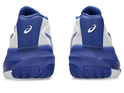 Asics Gel-Resolution X White/Dark Cobalt Pickleball Shoes