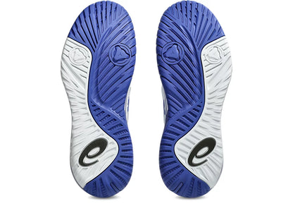 Asics Gel-Resolution X White/Dark Cobalt Pickleball Shoes