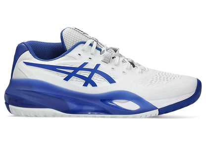 Asics Gel-Resolution X White/Dark Cobalt Pickleball Shoes