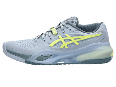 Asics Gel-Resolution X Pickleball Shoes | Grey Blue / Pistachio