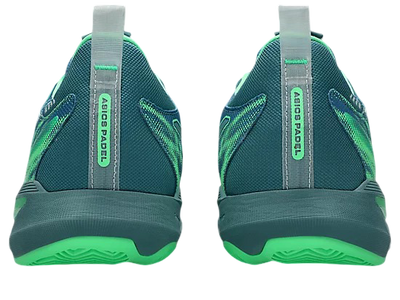 Asics Sonic Smash FF Pickleball Shoes | Saba Blue / Vital Green