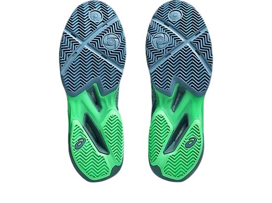 Giày Pickleball Asics Sonic Smash FF | Saba Blue / Vital Green