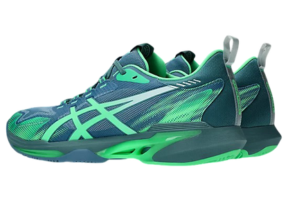 Giày Pickleball Asics Sonic Smash FF | Saba Blue / Vital Green