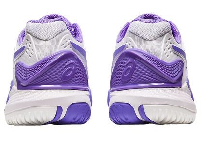 Pickleball Shoes Gel-Resolution 9 White / Amethyst (For Women)