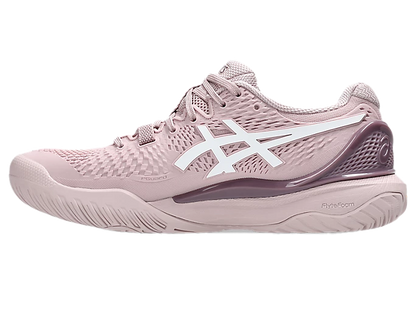 Pickleball Gel-Resolution 9 Watershed Rose / White Shoes (Women)