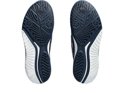Pickleball Shoes Gel-Resolution 9 French Blue / Pure Gold (Unisex)