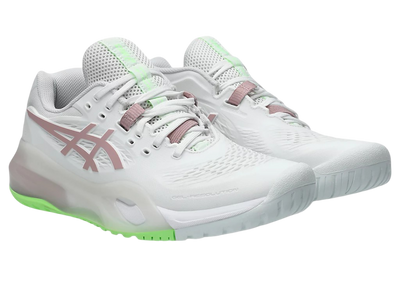 Asics Gel-Resolution X White/Morganite Pickleball Shoes