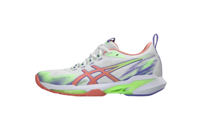 Asics Sonic Smash FF Pickleball Shoes | White / Guava