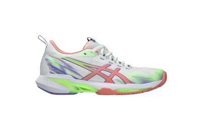 Asics Sonic Smash FF Pickleball Shoes | White / Guava