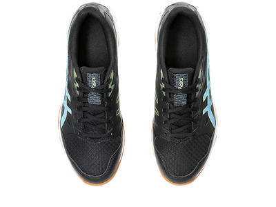 Asics Gel Pickleball Shoes - Rocket 11 Black / Waterscape (For Men)
