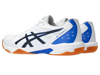 Giày Pickleball Asics Gel - Rocket 11  White / Black (Cho Nam)