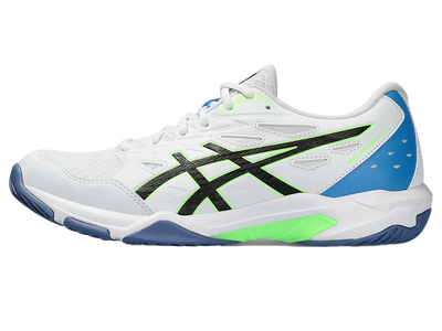 Asics Gel Pickleball Shoes - Rocket 11 White / Lime Burst (For Men)