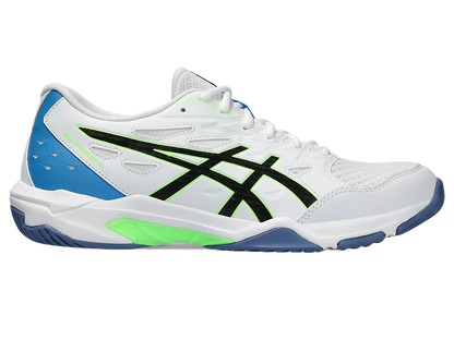 Giày Pickleball Asics Gel - Rocket 11 White / Lime Burst (Cho Nam)