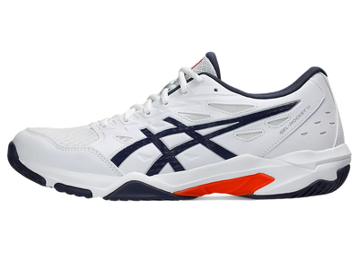 Asics Gel Pickleball Shoes - Rocket 11 White / Indigo Fog (Unisex)