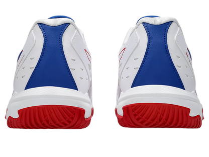 Asics Gel Pickleball Shoes - Rocket 11 White / Asics Blue (Unisex)