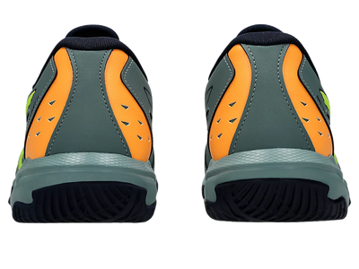 Asics Gel Pickleball Shoes - Rocket 11 Celadon / Safety Yellow (For Men)