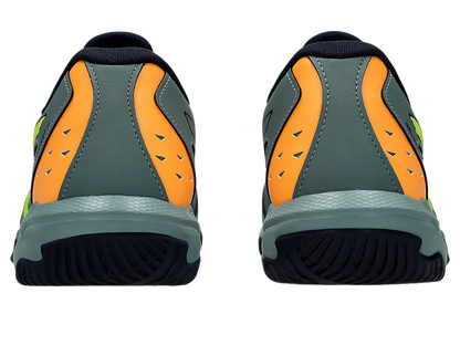 Asics Gel Pickleball Shoes - Rocket 11 Celadon / Safety Yellow (For Men)
