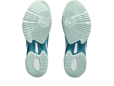 Asics Gel Pickleball Shoes - Rocket 11 Blue Teal / Pale Mint (For Men)
