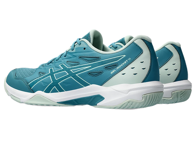 Asics Gel Pickleball Shoes - Rocket 11 Blue Teal / Pale Mint (For Men)
