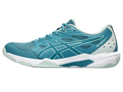 Asics Gel Pickleball Shoes - Rocket 11 Blue Teal / Pale Mint (For Men)