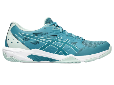 Asics Gel Pickleball Shoes - Rocket 11 Blue Teal / Pale Mint (For Men)