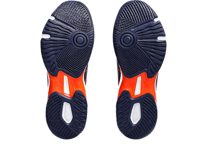 Giày Pickleball Asics Gel - Rocket 11 Peacoat / Shocking Orange (Cho Nam)