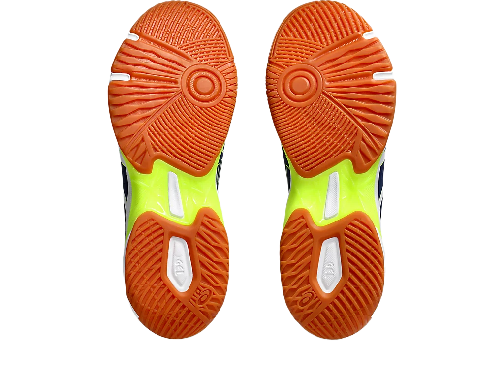 Giày Pickleball Asics Gel-Rocket 11  Blue Expense / Safety Yellow (Cho Nam)