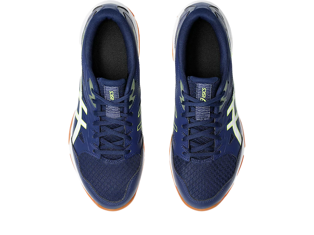 Giày Pickleball Asics Gel-Rocket 11  Blue Expense / Safety Yellow (Cho Nam)