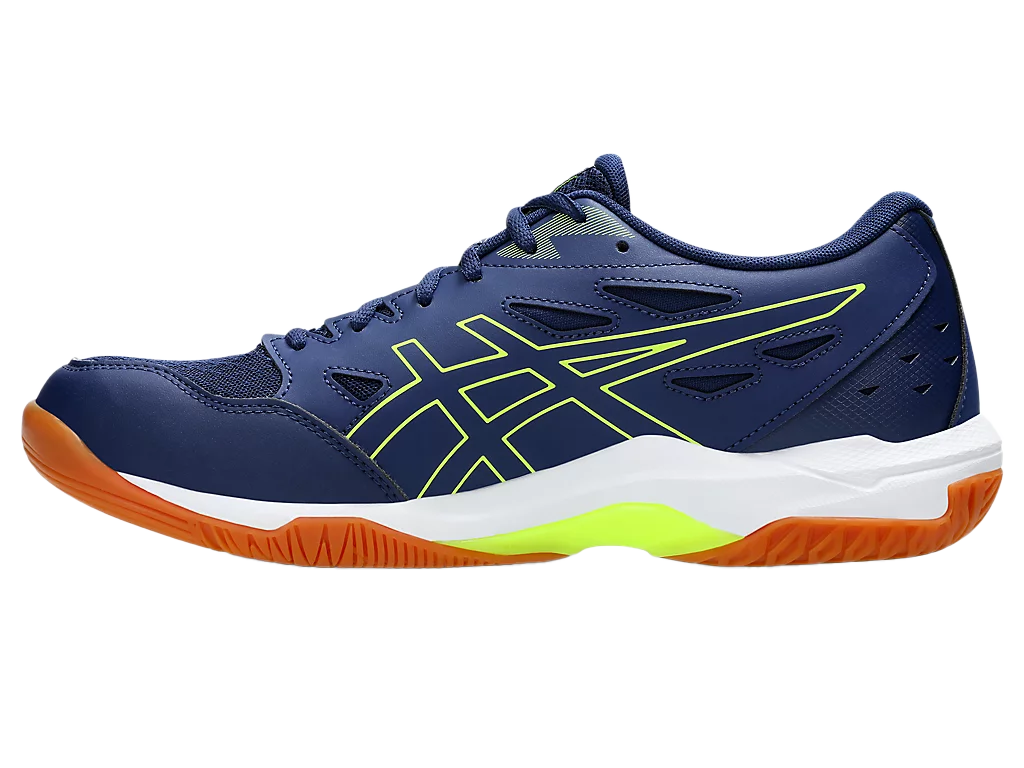 Giày Pickleball Asics Gel-Rocket 11  Blue Expense / Safety Yellow (Cho Nam)