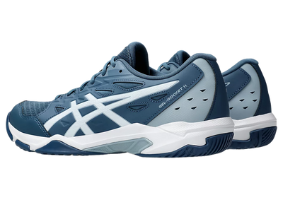 Asics Gel Pickleball Shoes - Rocket 11 Vintage Indigo / White (For Men)
